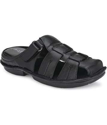 softio Black Flip Flops