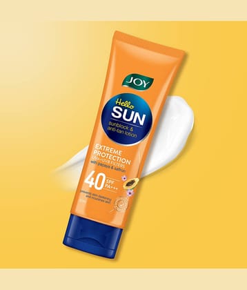 Joy Anti Tan SPF 40 Face & Body Sunscreen with Sun Protection & Prevents Skin Darkening 50ml (Pack of 1)