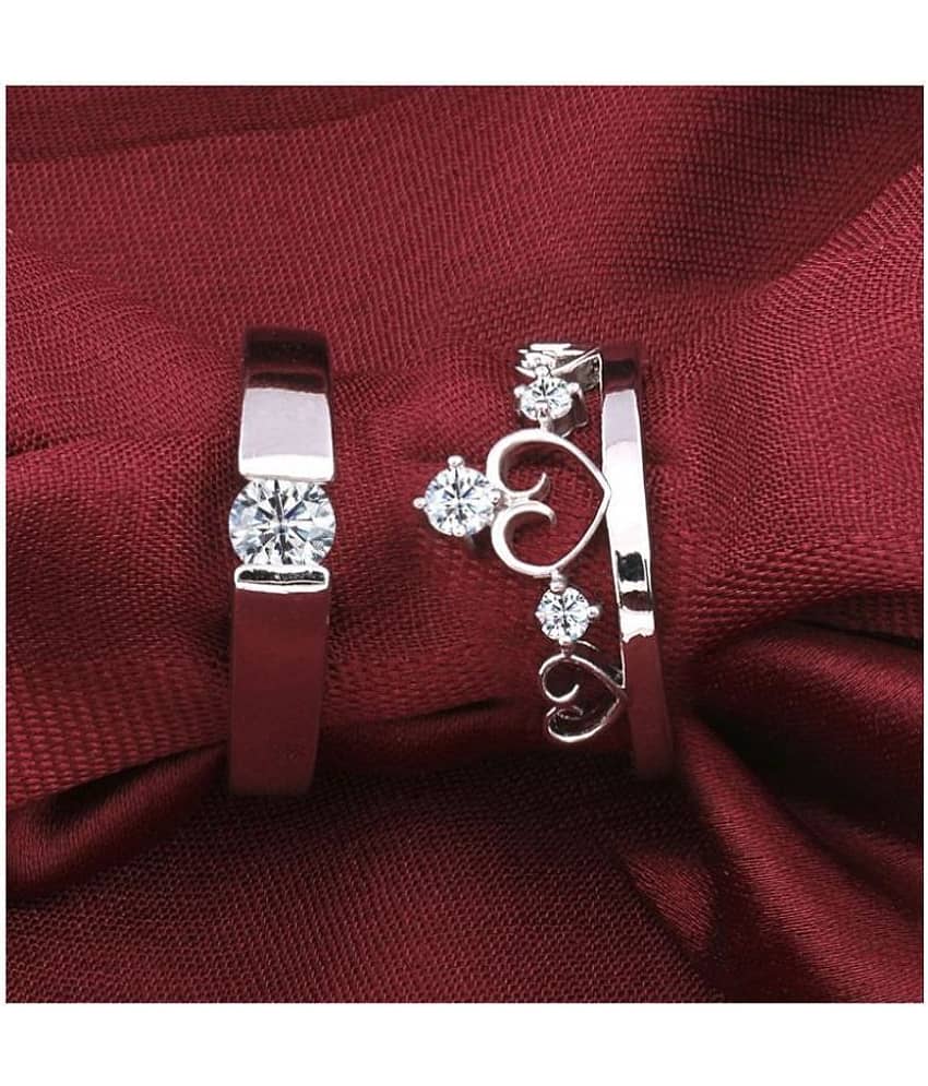 Silver Shine- Silver Rings Combo (Pack of 1)