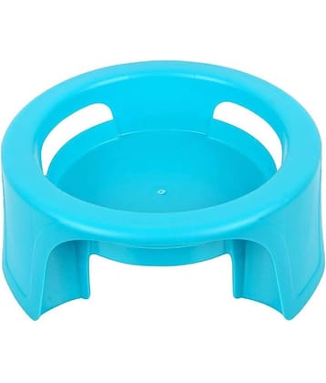 FIT4CHEF Turquoise Polypropylene Matka Stand ( Pack of 1 )