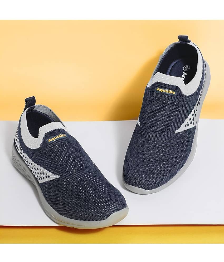 Aqualite Casual Lifestyle Shoes for Men Navy Men's Slip-on Shoes