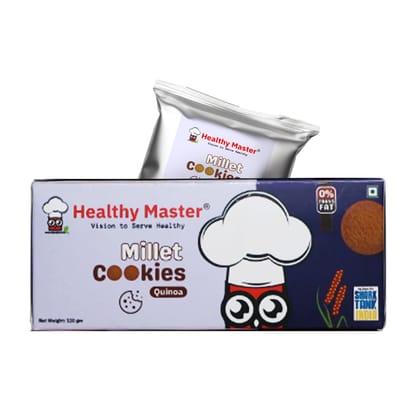 Healthy Master Quinoa Millet Cookies, 120 g