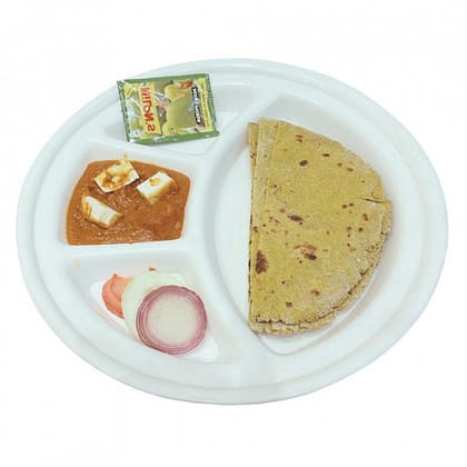 Jowar (Sorghum) Roti (2) + Paneer Makhni