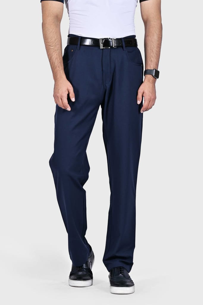 AH Mechanical Stretch Navy Blue Golf Pant