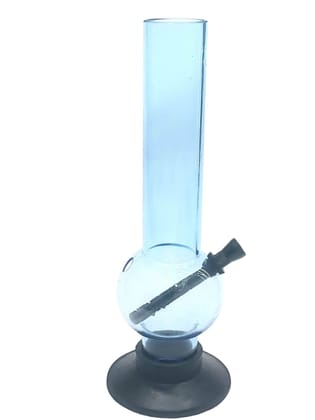 Classic Plane Acrylic 10" Bong-Blue