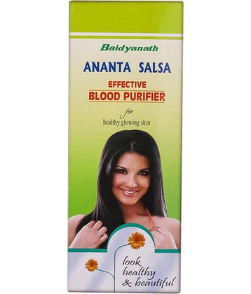 Baidyanath Anata Salsa effective blood purifier for healthy glowing skin 200ml (Pack of 1)