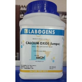 LABOGENS CALCIUM OXIDE LUMPS 500GM