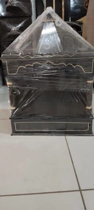 Wooden Mandir  Without Window 10x15
