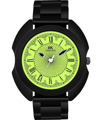 IIK COLLECTION - Black Stainless Steel Analog Men's Watch