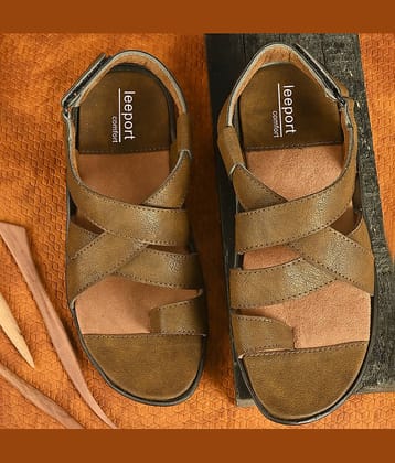 Leeport - Khaki Men's Sandals