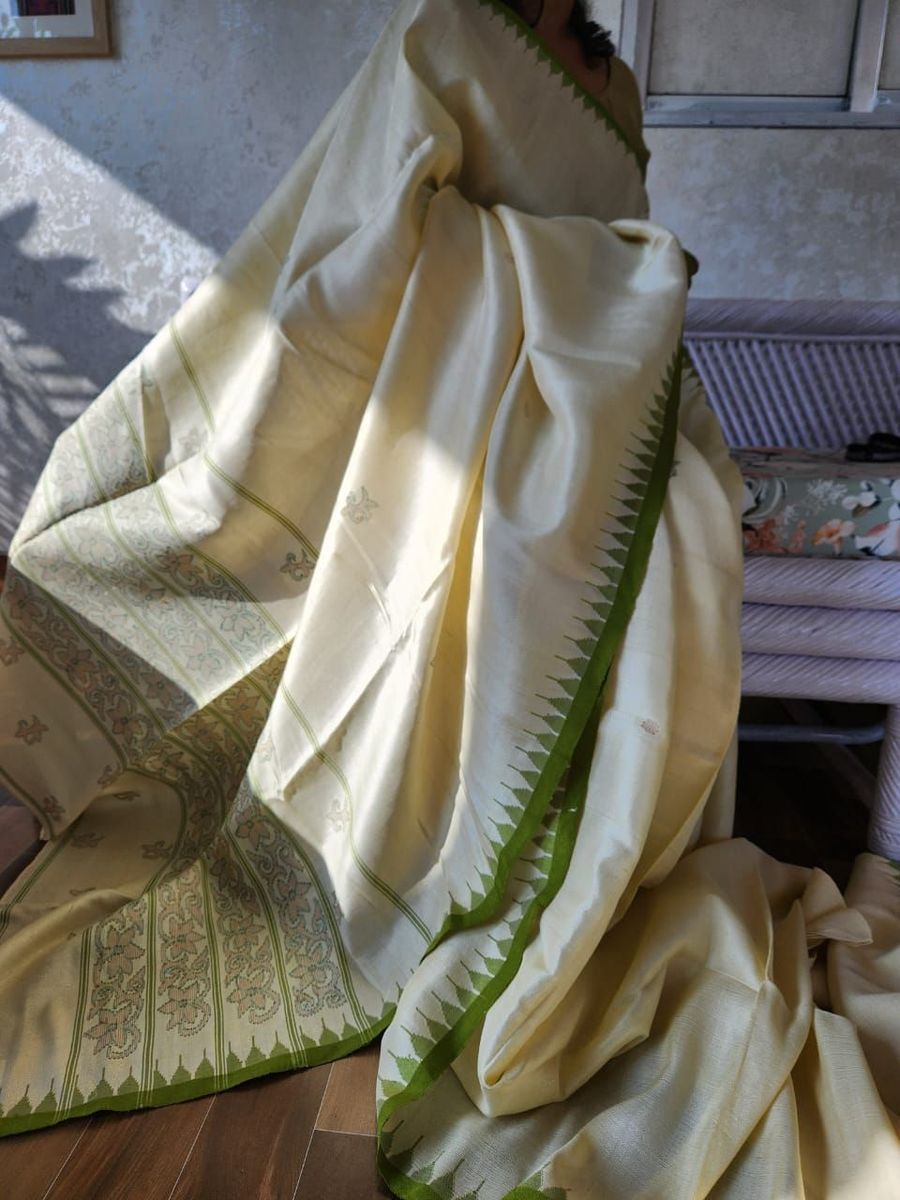 Mulberry Silk Moinrangphee Saree