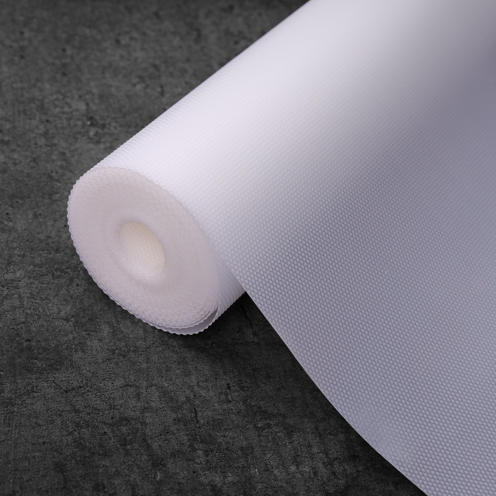 45cm x 3m Multipurpose Waterproof Diamond Anti-Slip Shelf Liner Mat Clear-45cm x 3m / Clear