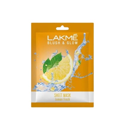 Lakme Blush & Glow Lemon Fresh Sheet Mask 25 Ml