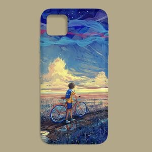 Bicycle Art Printed Soft Silicone Mobile Back Cover