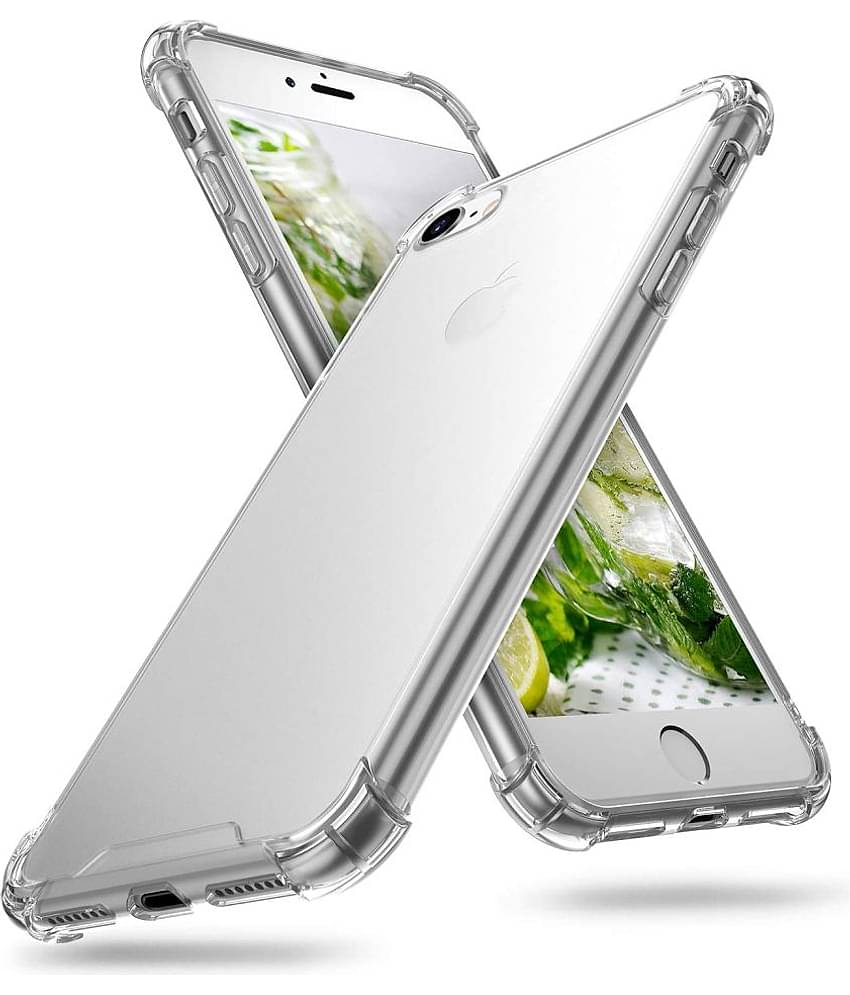 Spectacular Ace - Transparent Silicon Bumper Cases Compatible For Apple iPhone SE (2020) ( Pack of 1 )