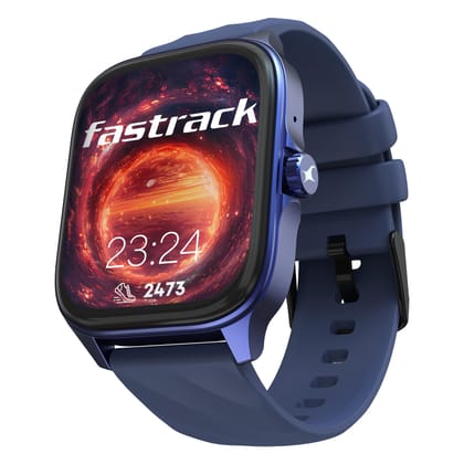 Fastrack Astor FS1 Pro Smart Watch, 1.97" AMOLED Display, Bluetooth Calling, 100+ Sports Modes, SpO2 & Heart Rate Monitoring, Women's Health, IP68, Up to 5 Days Battery, Functional Crown (Blue) Fastrack Astor FS1 Pro Smart Watch, 1.97" AMOLED Display, Bl