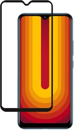 PLUGTECH Advanced Tempered Glass With Anti-Explosion 9H Hardness Edge-To-Edge Coverage Screen Guard for VIVO U20