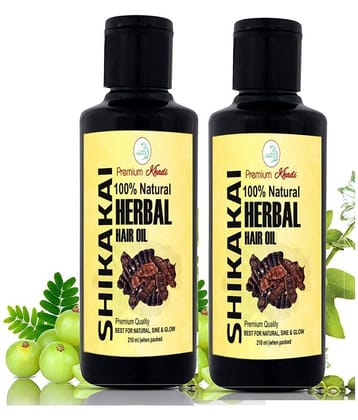 Premium Khadi Herbal Shikakai Hair oil 420 mL