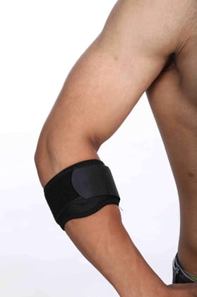 EZYFIT Extreme Tennis Elbow Support I Pain Releif With Compression Pad | Suitable To Elbow Injuries I All Sporting Activities For Men & Women I