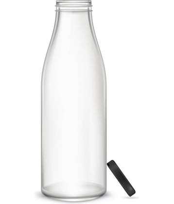 AFAST Stylish Bottle White 1000 mL Glass Water Bottle set of 1