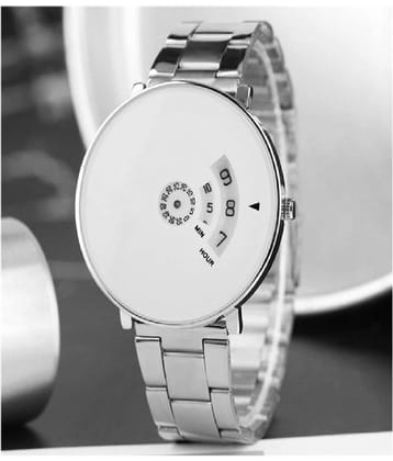 Renaissance Traders - Silver Metal Analog Men's Watch