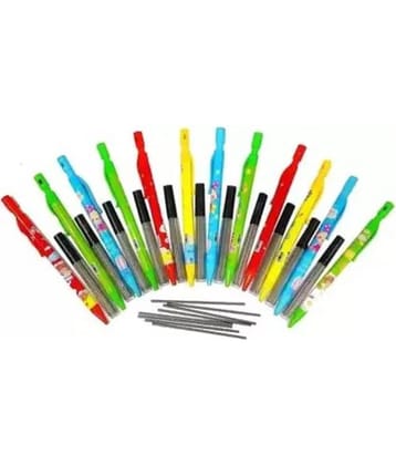 Posshe 2 mm pencil pack 8 with led Pencil (Set of 12, Multicolor)