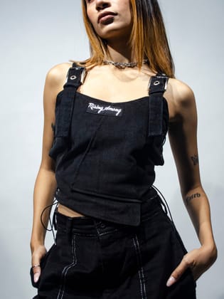 BIKER BUCKLE TOP-XS