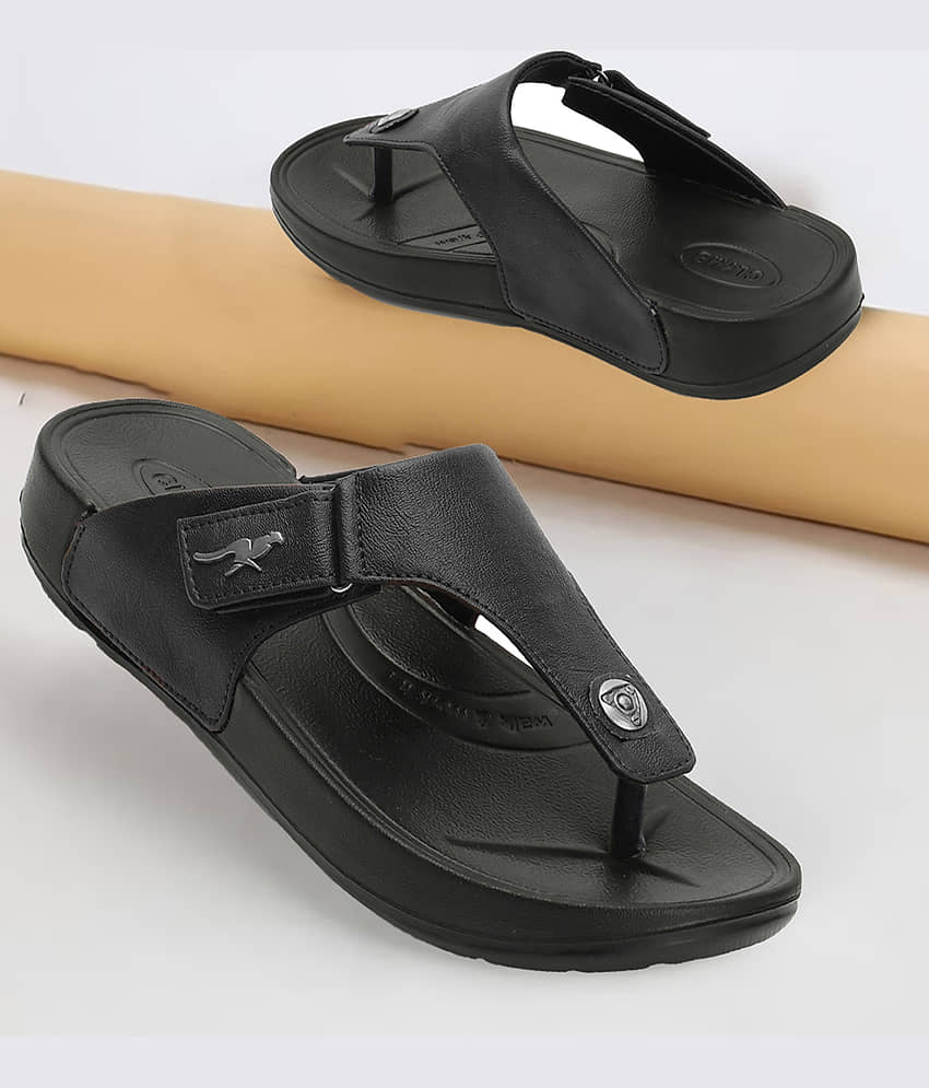 Clymb Black Men's Daily Slipper