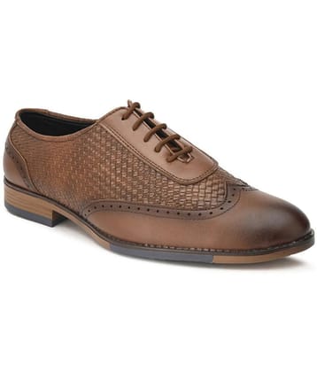 Sir Corbett - Brown Mens Brogue Formal Shoes - None