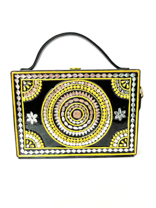 Chamak Lippan Art Box Bag Chamak Lippan Art Box Bag