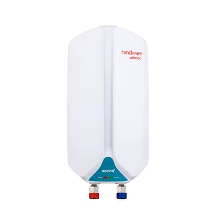 Hindware Smart Appliances Xceed 3L Instant Water Heater With Copper Heating Element | High Grade Stainless Steel Tank (White & Blue) Hindware Smart Appliances Xceed 3L Instant Water Heater With Copper Heating Element | High Grade Stainless Steel Tank (Wh
