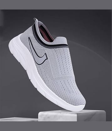 Clymb Gray Men's Sports Running Shoes