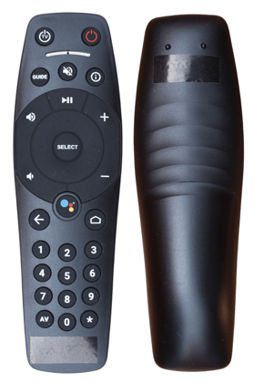 V3Deals Compatible with TATA Binge Control Binge Plus Set-Top Box Non Voice Remote - Without Voice & Google Assistant Functions Exactly Same Remote Will Work Only (Tata Bing)