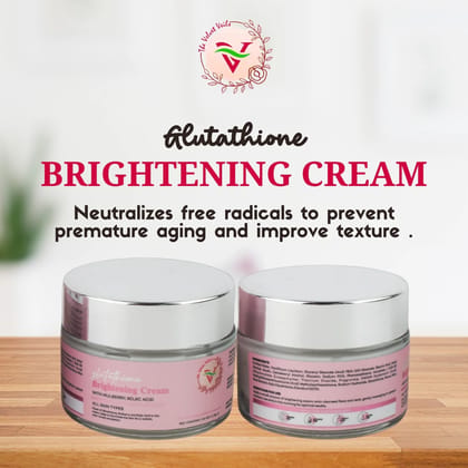 The Velvet Veils Glutathione Brightening Cream 50 G