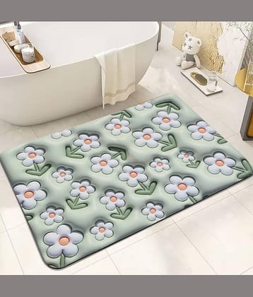- Anti-skid Rubber Door Mat ( 60 X 40 cm ) Single - Gray