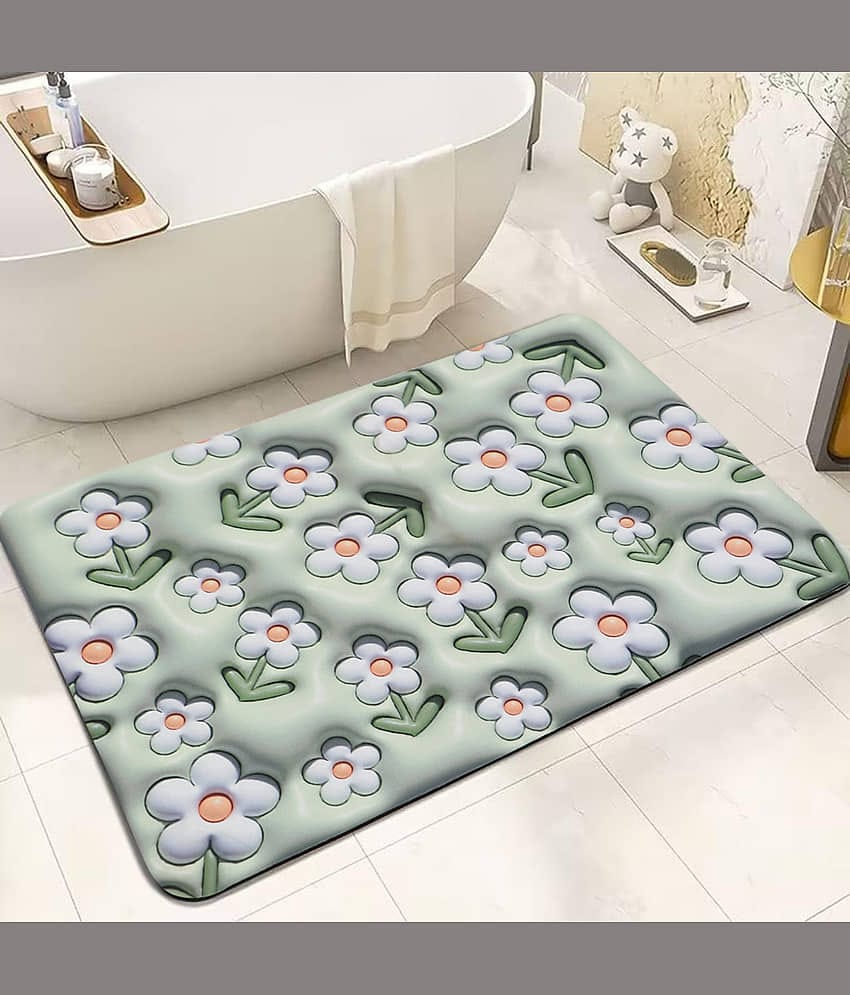 - Anti-skid Rubber Door Mat ( 60 X 40 cm ) Single - Gray