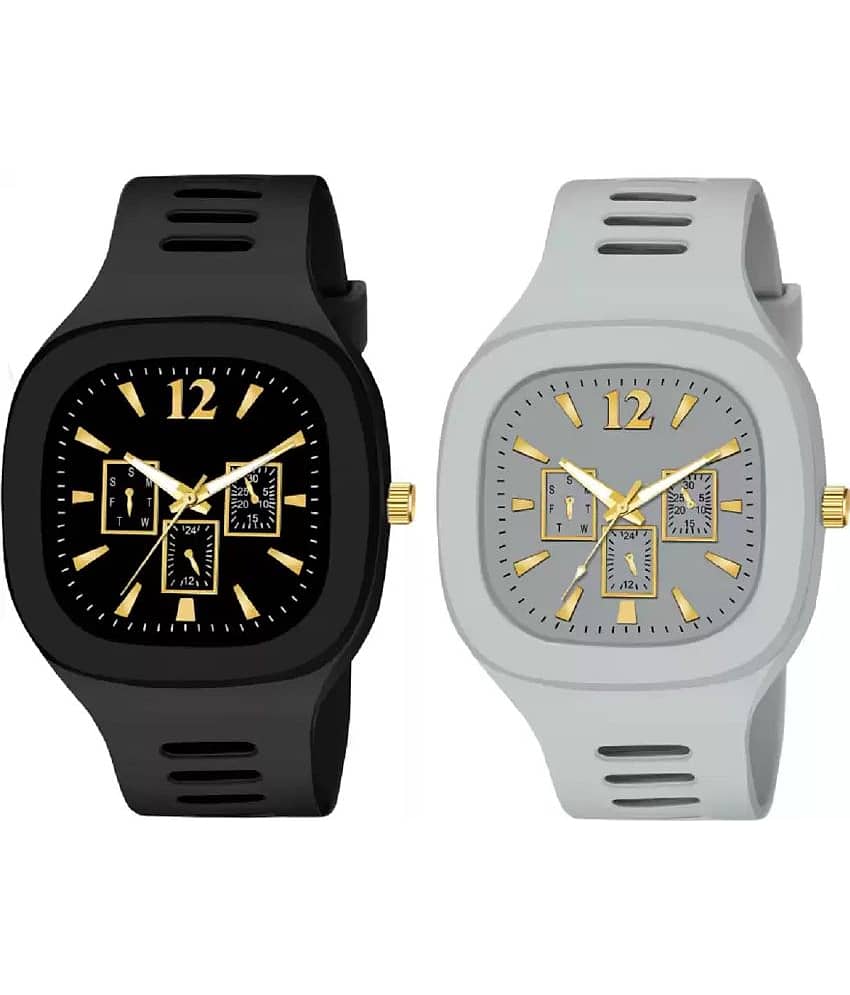 newmen - Analog Watch Watches Combo For Men and Boys ( Pack of 2 )