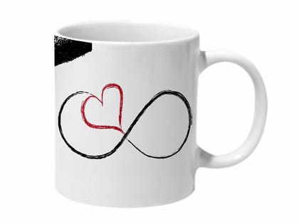 Multicolor Love Typography Ceramic Mug