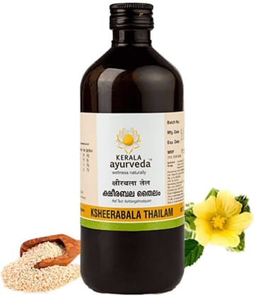 Kerala Ayurveda Ksheerabala Thailam 450Ml, Foot Massage Oil, For Relaxation And Sleep,Non-Habit Forming Herbal Sleep Promoter