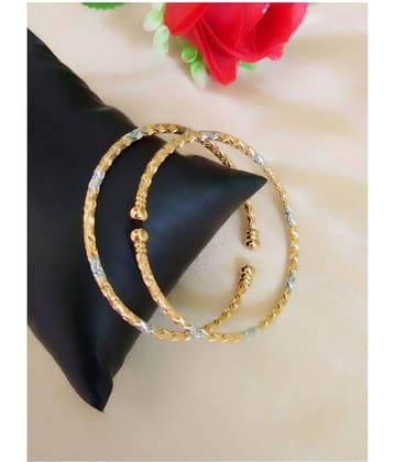 gilher Silver Kada ( Pack of 1 )