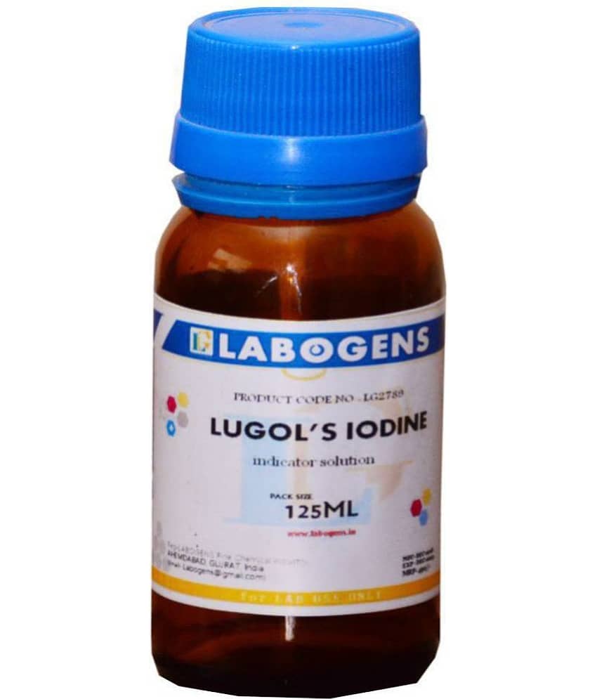 LABOGENS LUGOL’S IOD-INE indicator solution 125ML