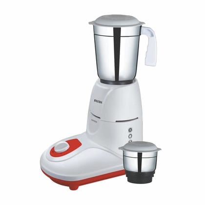 BALTRA Ranger-2 BMG 176 Mixer Grinder 550 Watt with 2 Stainless Steel Jars (Wet 1.6L+Dry Grinding Jar1.2L+Chutney Jar0.6L) 3 Speed Control, Durable & Overload Protection (2 Year Warranty)