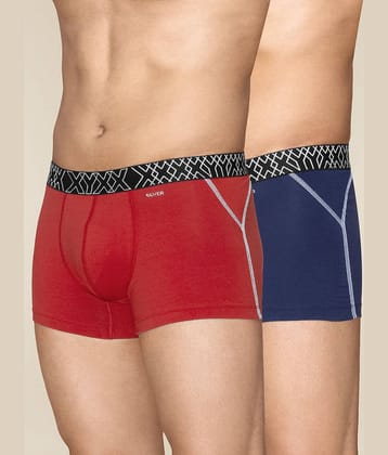 XYXX Pack of 2 Cotton Trunks For Men's ( Multicolor )