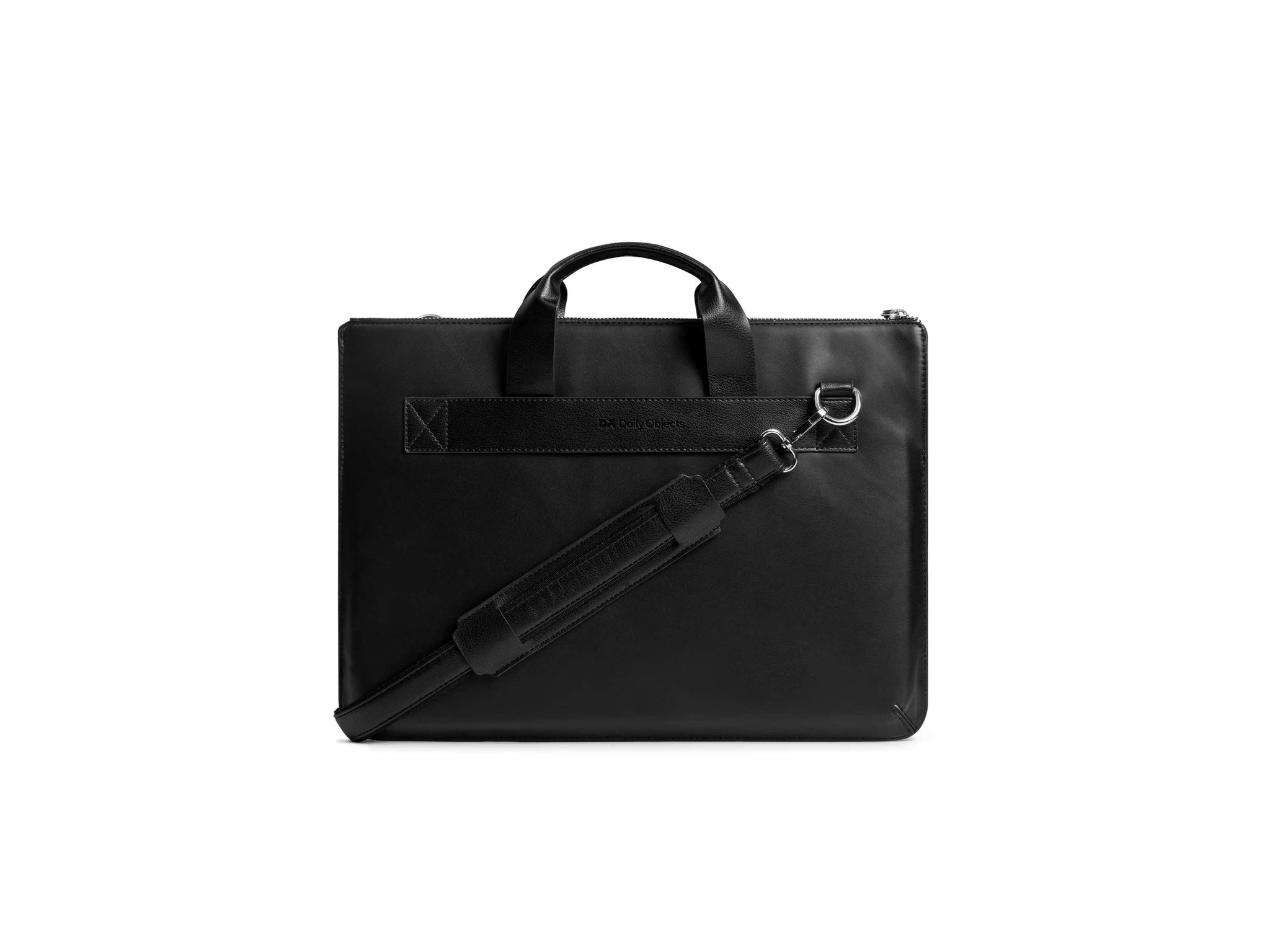 DailyObjects Urban Tech Brief Bag - Medium - Black