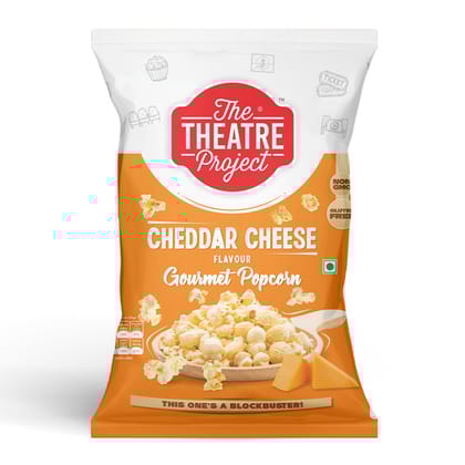 TTP Gourmet  Cheddar Cheese Popcorn - 60 gms
