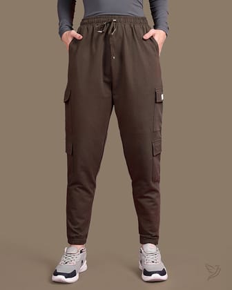 Baggy Fit Jogger - Dark Olive-S / Dark Olive