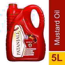 PATANJALI MUSTARD OIL 5LTR