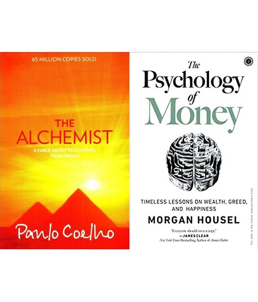 The Alchemist+ Psychology of Money + (English, Paperback,)