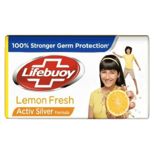 Lifebuoy Bathing Soap Lemon Fresh Germ Protection 125g