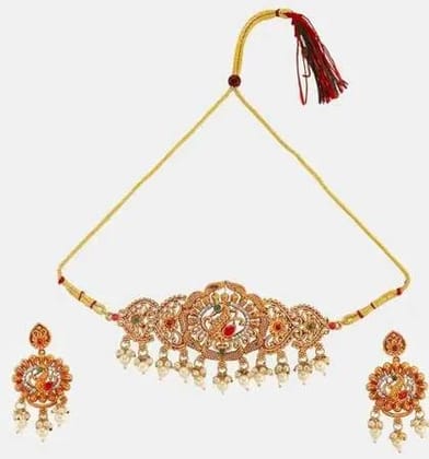 One Gram Gold Jewellery Set